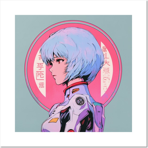 rei ayanami Wall Art by WabiSabi Wonders